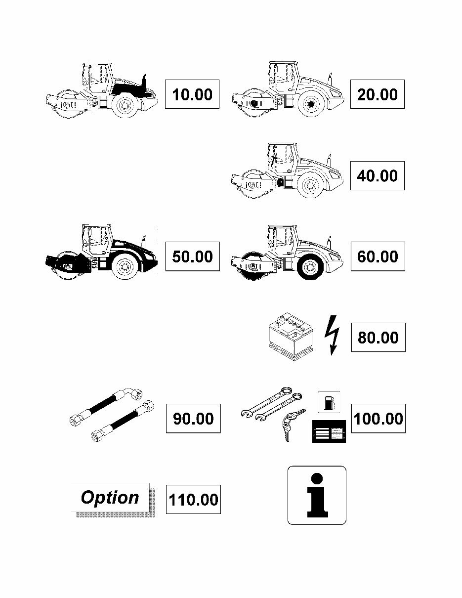 Bomag BW177 D-4 Single drum vibratory rollers Service Parts Catalogue Manual SN101583271001-101583279999 preview img 1