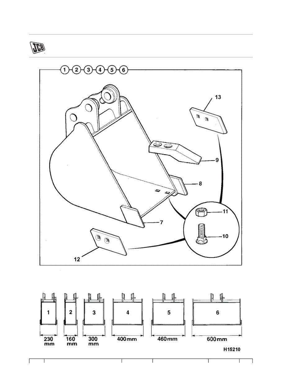 JCB 8018 MINI Crawler Excavator Parts Catalogue Manual (SN: 00801000-00801999, 00897000-00897999) preview img 1