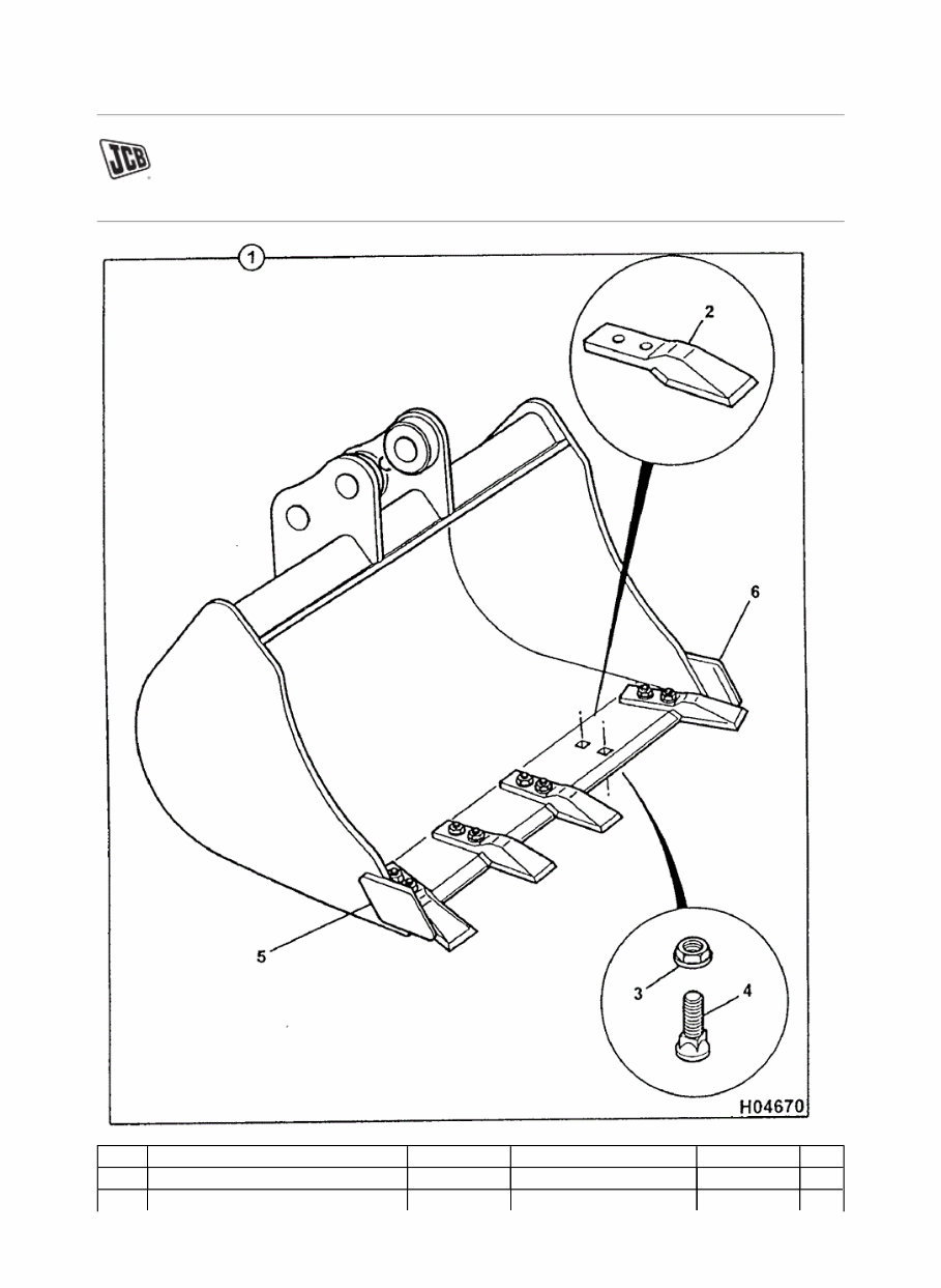 JCB 8018 MINI Crawler Excavator Parts Catalogue Manual (SN: 00801000-00801999, 00897000-00897999) preview img 6