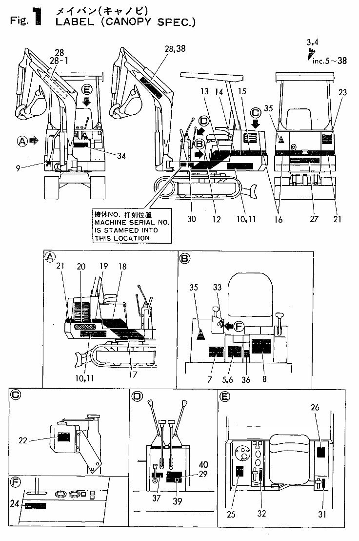 Yanmar YB121U,YB151U-2 Crawler-backhoes Parts Catalogue preview img 2