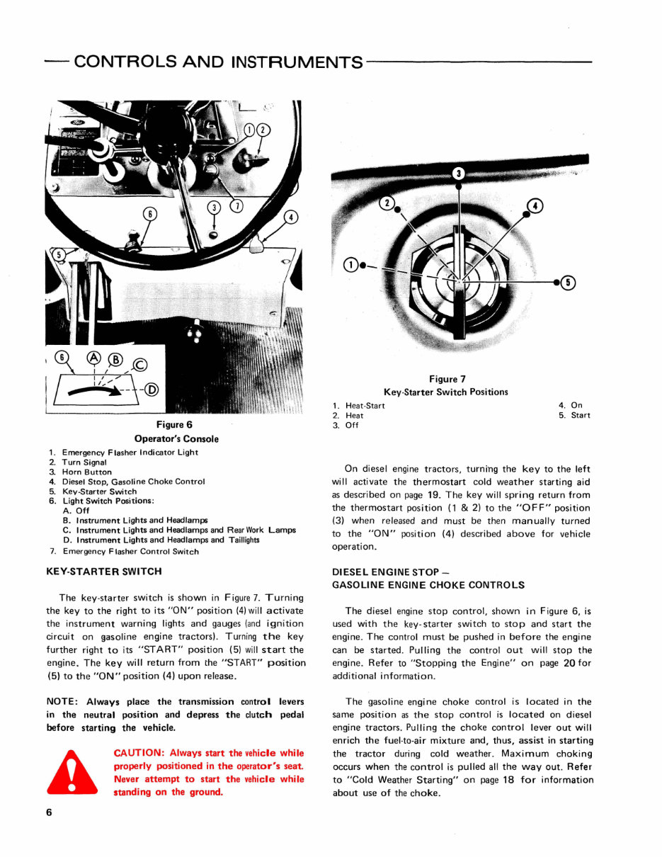 Ford 550 Tractor Loader Backhoe Factory Operators Owner Manual - IMPROVED - preview img 10