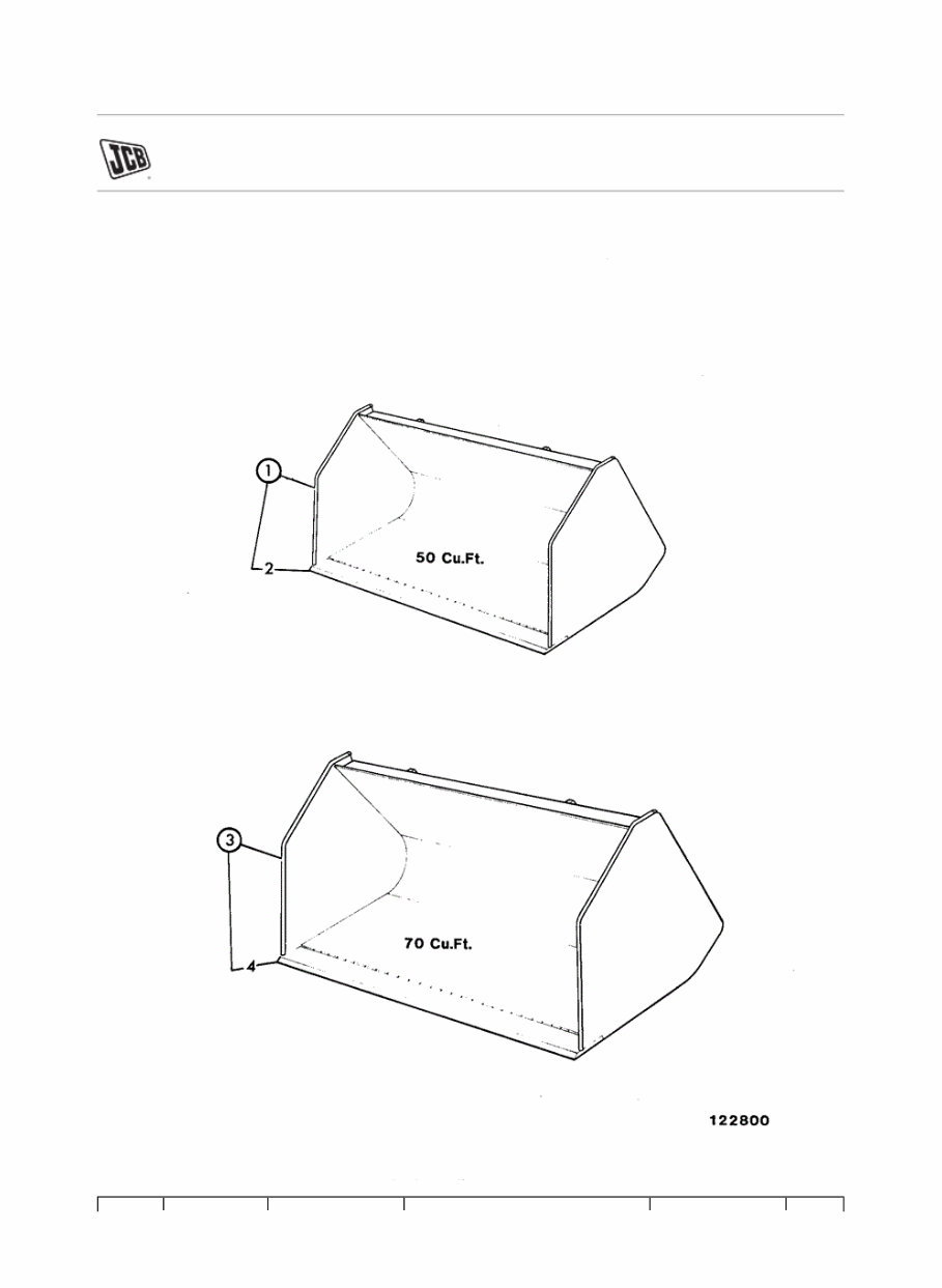 JCB 930-2 LE Forklift Parts Catalogue Manual (SN: 00660300-00664999, 00822000-00823755) preview img 3