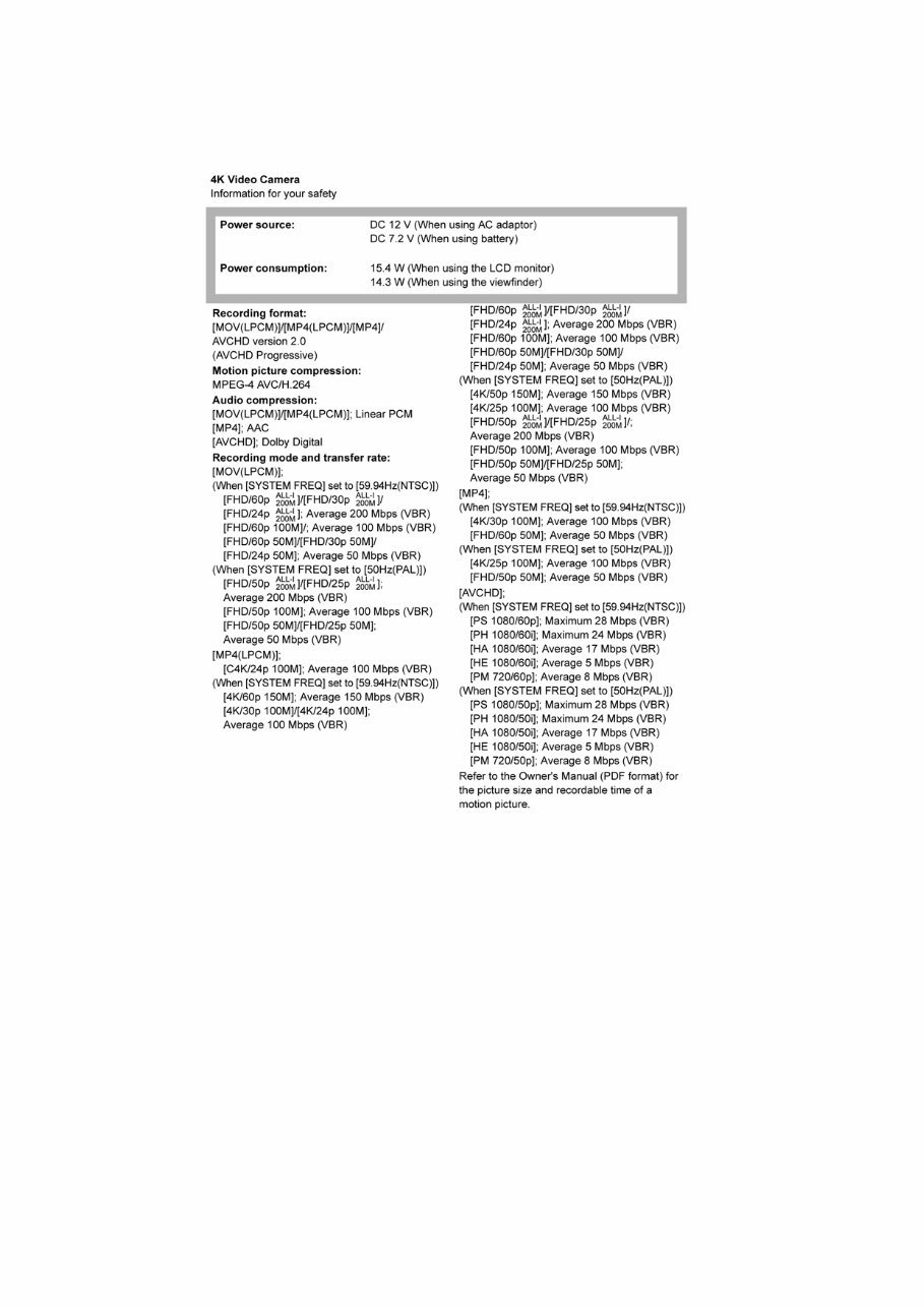 Panasonic HC X1000 4K Camcorder Service Manual & Repair Guide preview img 10