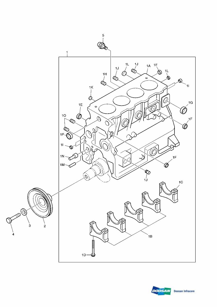 DAEWOO DOOSAN 460 PLUS Skid Steer Loader Service Parts Catalogue Manual preview img 3