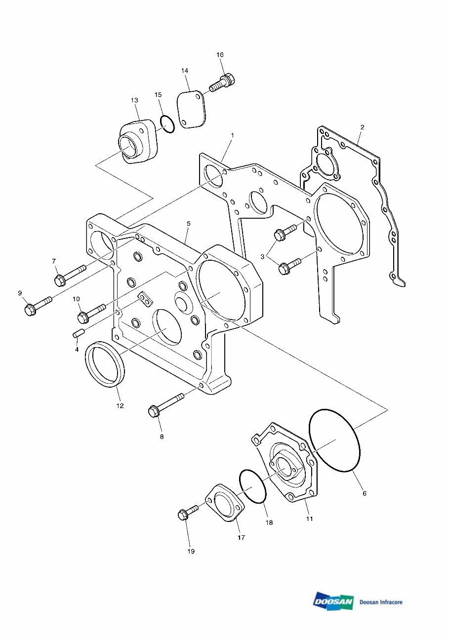 DAEWOO DOOSAN 460 PLUS Skid Steer Loader Service Parts Catalogue Manual preview img 5