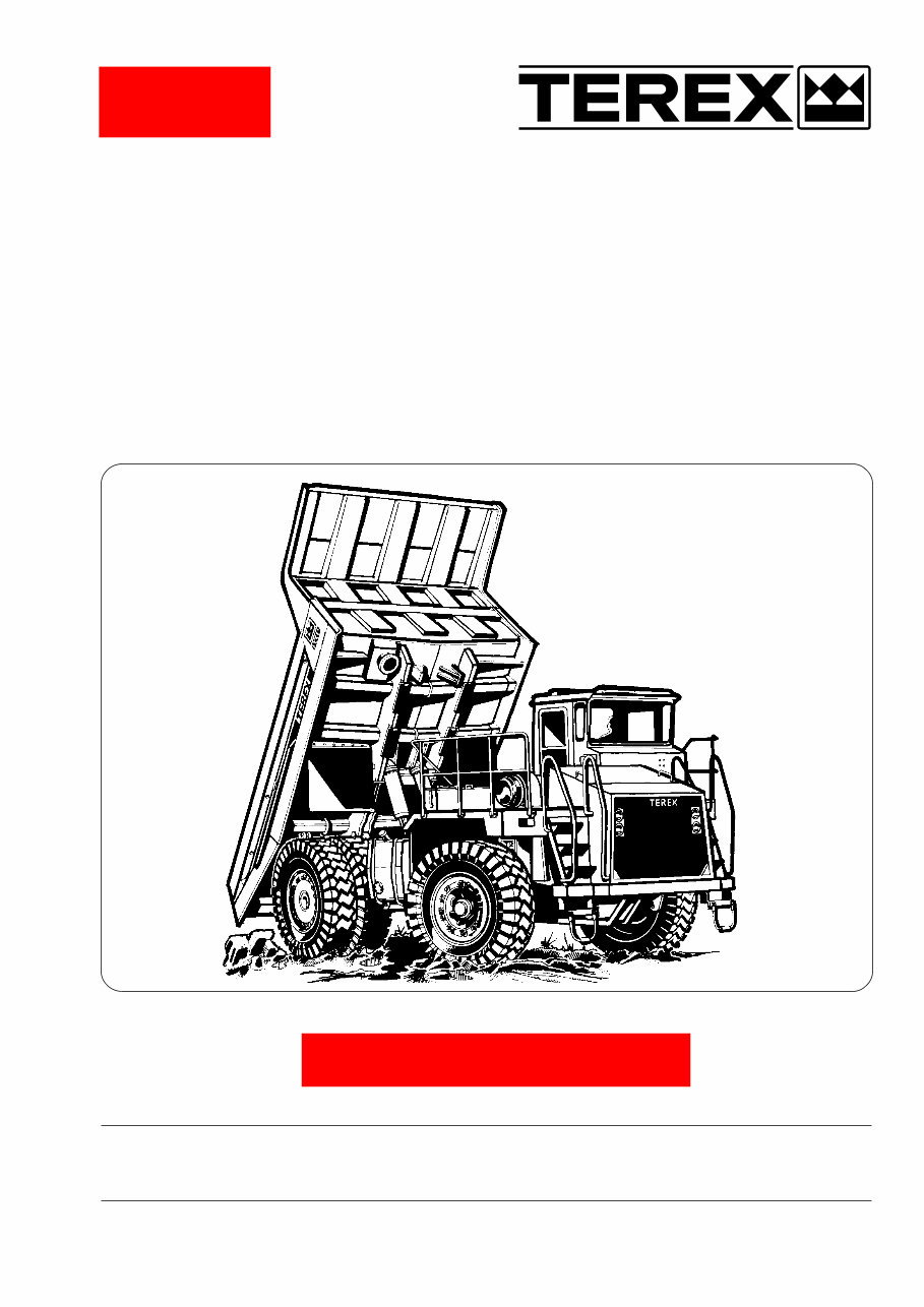 Terex 3340 & 3345 Off Highway Truck Complete Workshop Service Repair Manual preview img 1