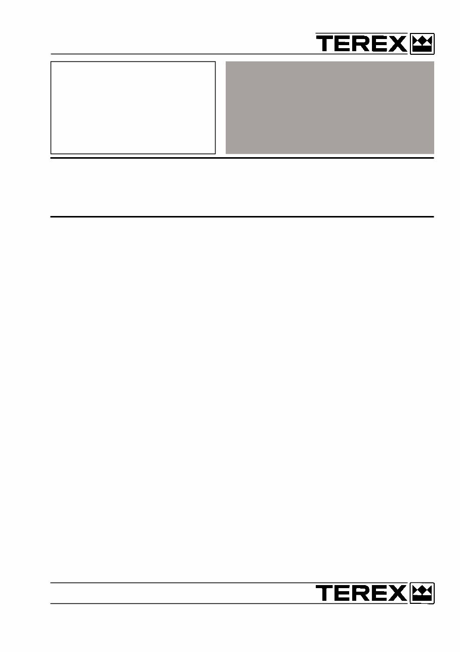 Terex 3340 & 3345 Off Highway Truck Complete Workshop Service Repair Manual preview img 3