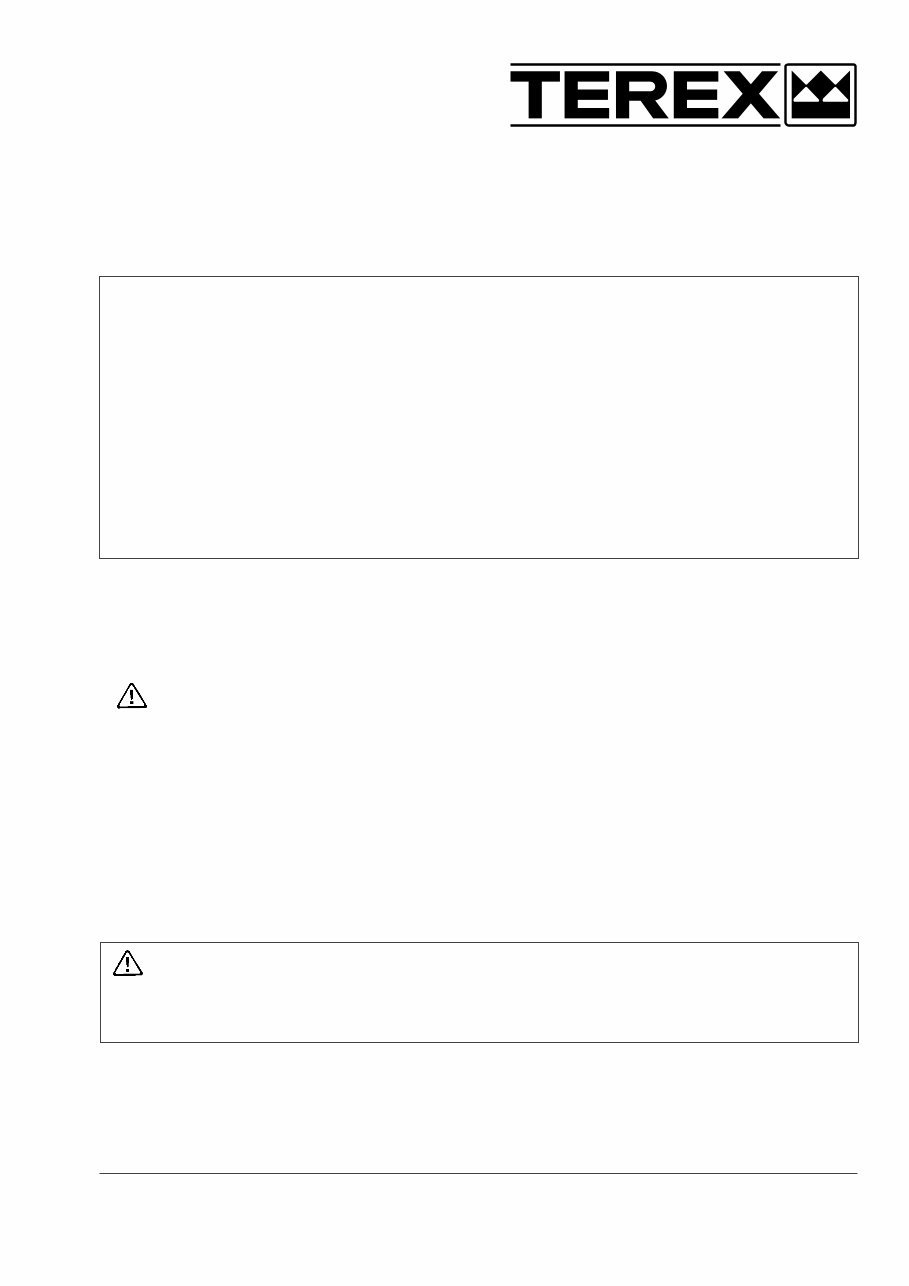 Terex 3340 & 3345 Off Highway Truck Complete Workshop Service Repair Manual preview img 5