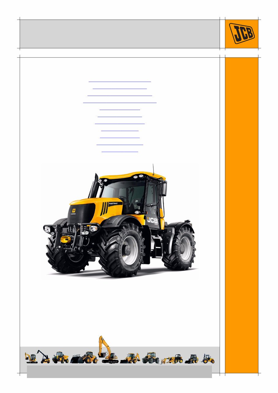 JCB 3200 3230 FASTRAC Service Repair Manual preview img 1