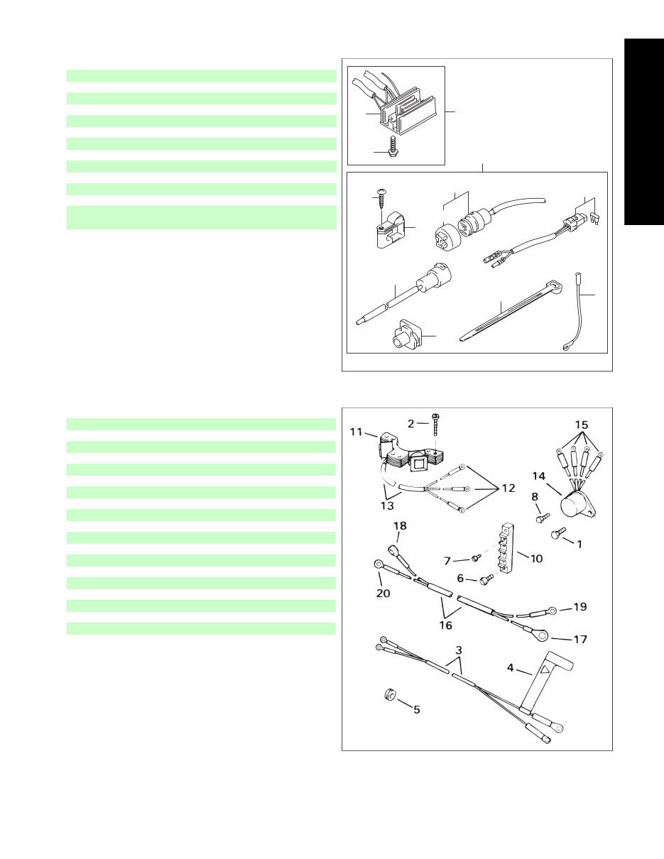 2005-2006 Johnson Evinrude E-TEC Accessories Parts Catalog Manual preview img 9