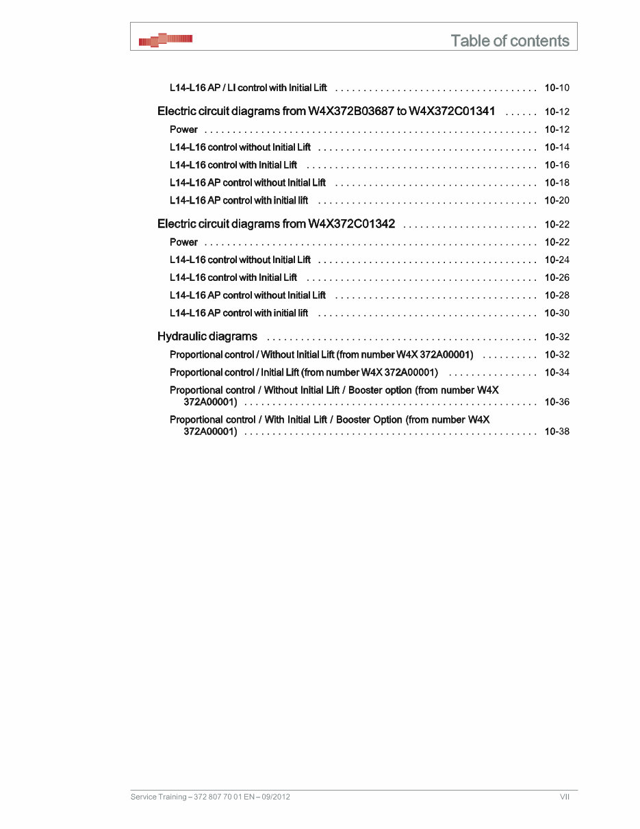 Linde Pallet Stacker Type 372: L14 , L14AP, L16 , L16AP Service Training (Workshop) Manual preview img 7