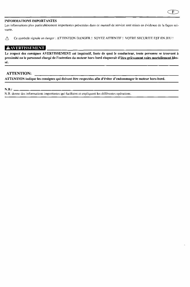 1998-2009 Yamaha F4 (4 HP 4-Stroke) Outboards OEM Service & Repair Manual preview img 5