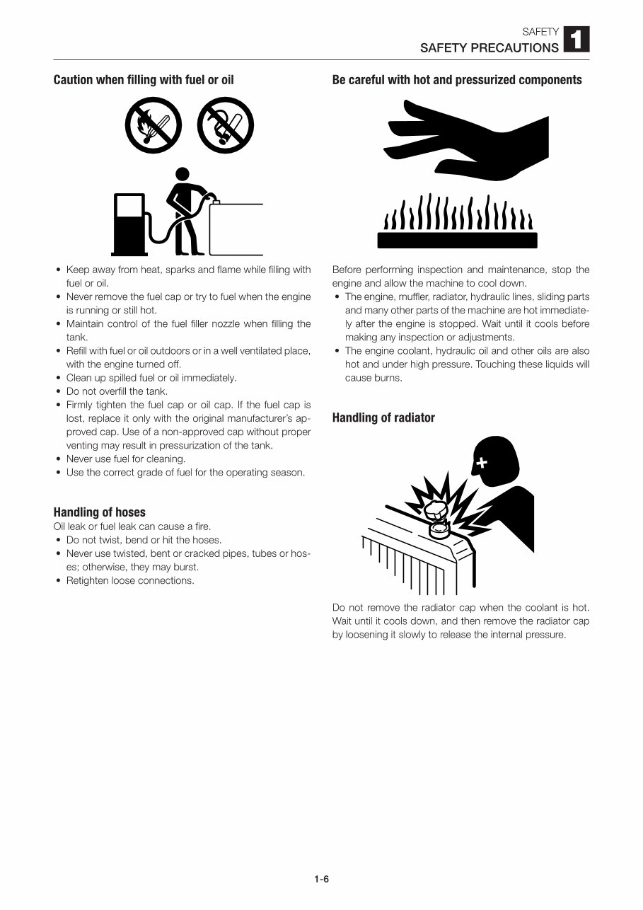 TAKEUCHI TL120 Crawler Loader Service Repair Manual preview img 8