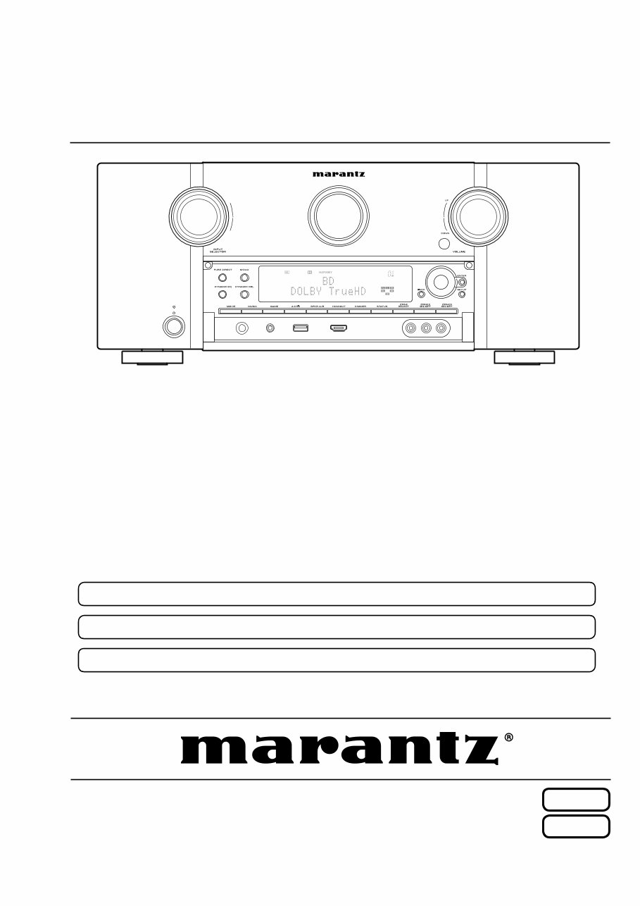 Marantz AV8802 AV8802A Service Manual and Repair Guide preview img 1