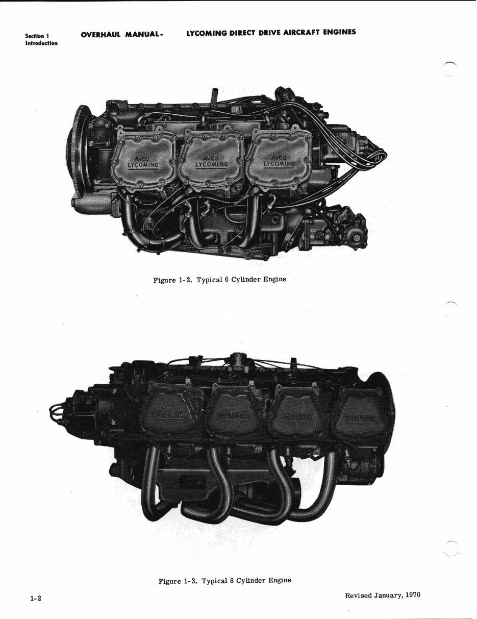 Lycoming direct drive 4 - 6 cyl overhaul manual, preview img 10