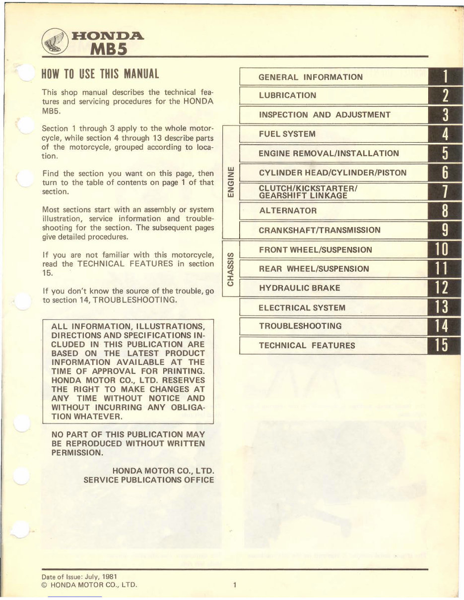 1982-Onward Honda MB5 Service & Repair Manual preview img 3