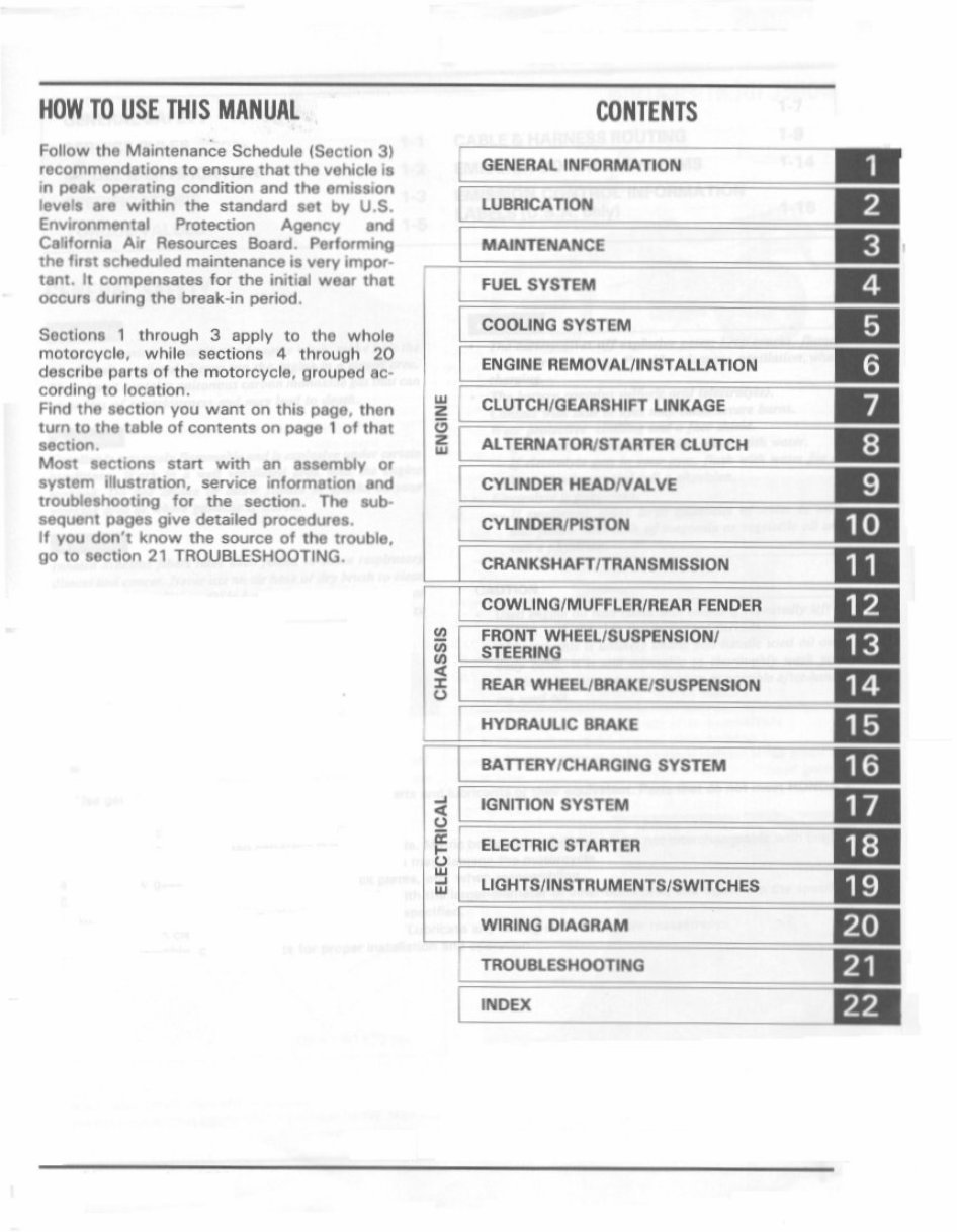 1987-2007 Honda Transalp 600 XL600 Service & Repair Manual preview img 1