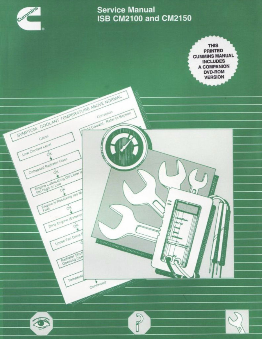 Cummins ISB CM2100 CM2150 Engine Service Repair Manual preview img 1