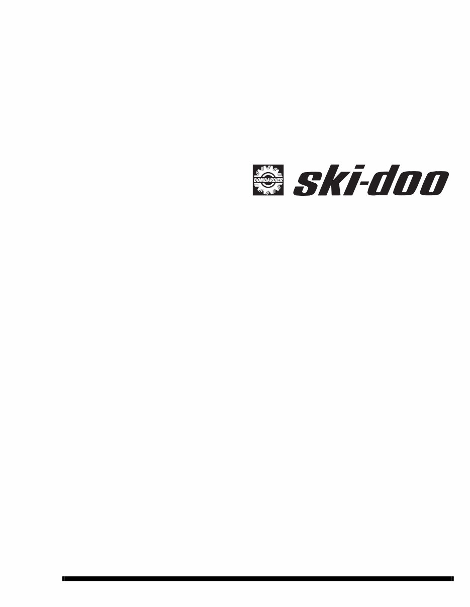 Ski-Doo MXZ X 440 LC 1999 Factory Service & Work Shop Manual preview img 3