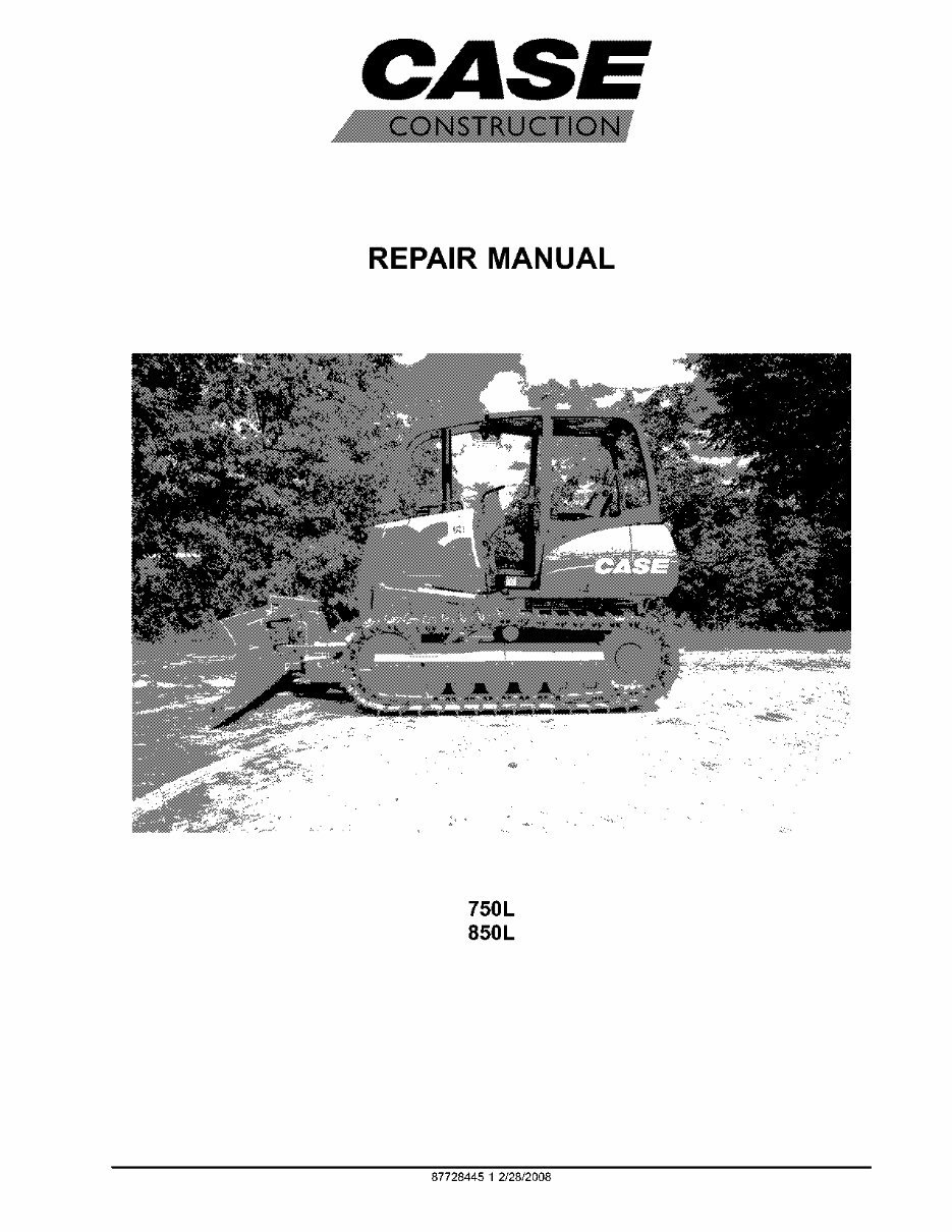 Case 750 Service Manual preview img 2