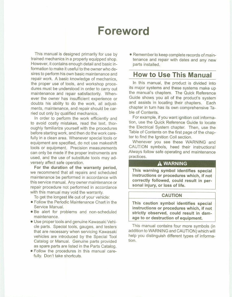 2004-2006 Kawasaki Prairie 700 4×4 KVF700 Service Repair Manual UTV ATV Side by Side preview img 4