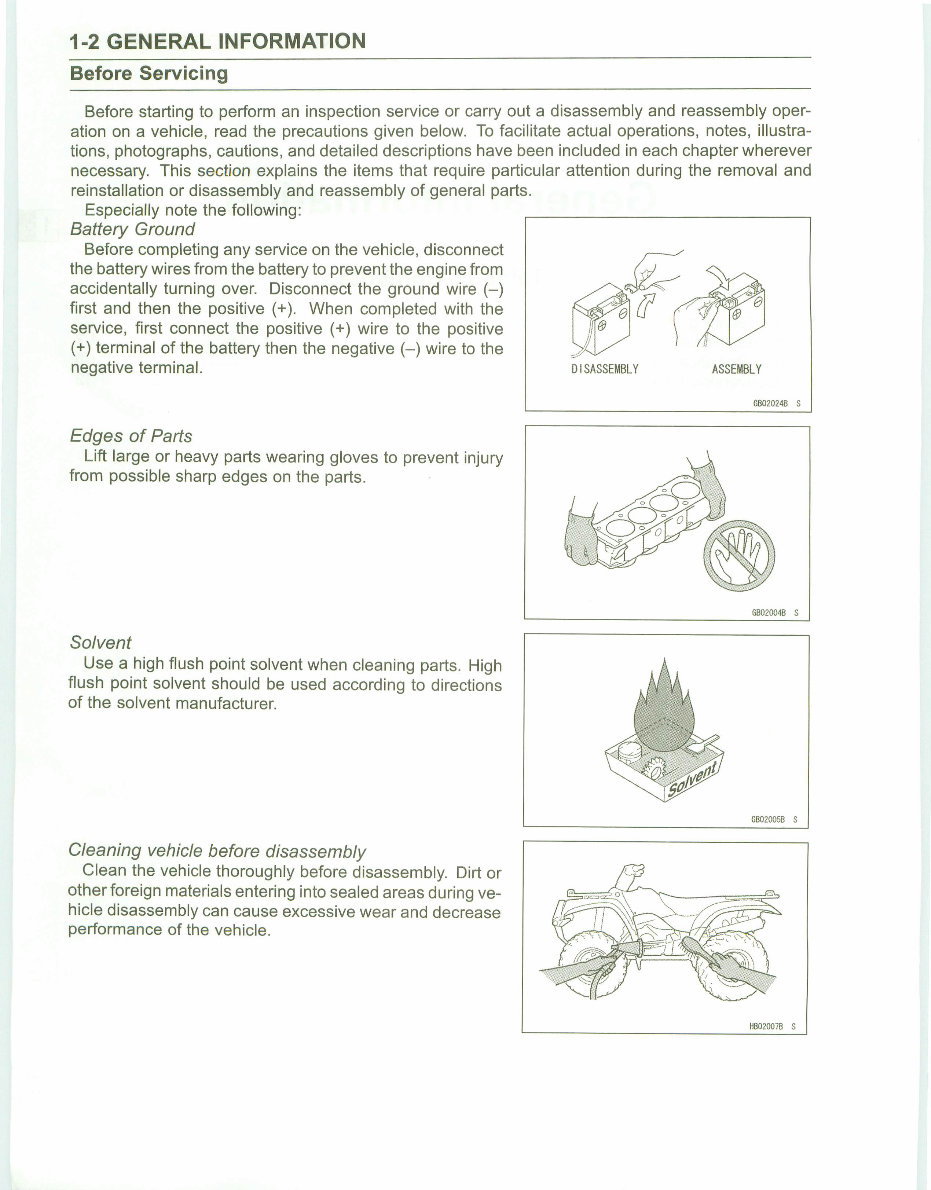2004-2006 Kawasaki Prairie 700 4×4 KVF700 Service Repair Manual UTV ATV Side by Side preview img 7