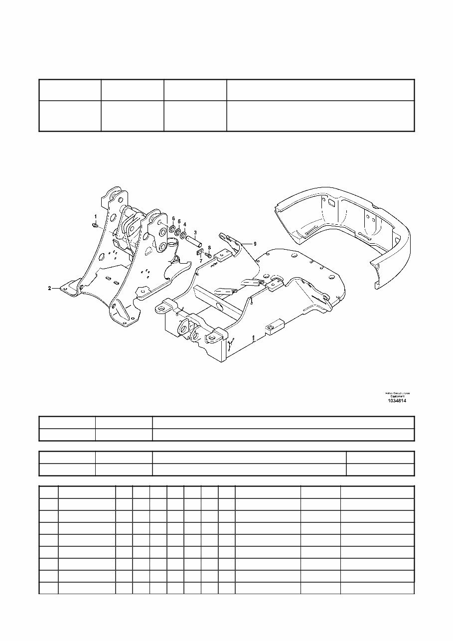 Volvo L25B Compact Wheel Loader Service Parts Catalogue Manual INSTANT SN: 1750500-1755000, 1760001-1765000 preview img 3
