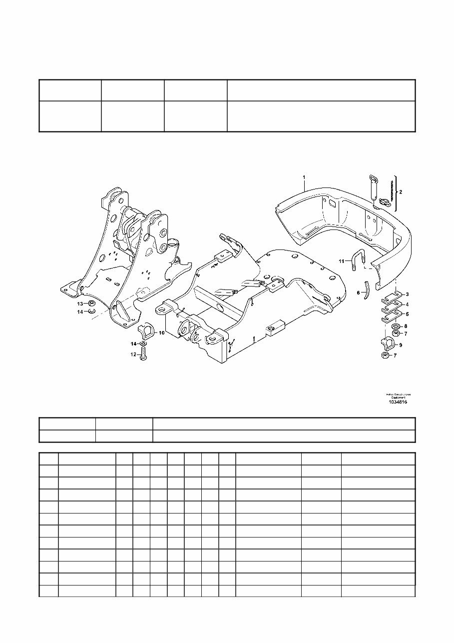 Volvo L25B Compact Wheel Loader Service Parts Catalogue Manual INSTANT SN: 1750500-1755000, 1760001-1765000 preview img 5