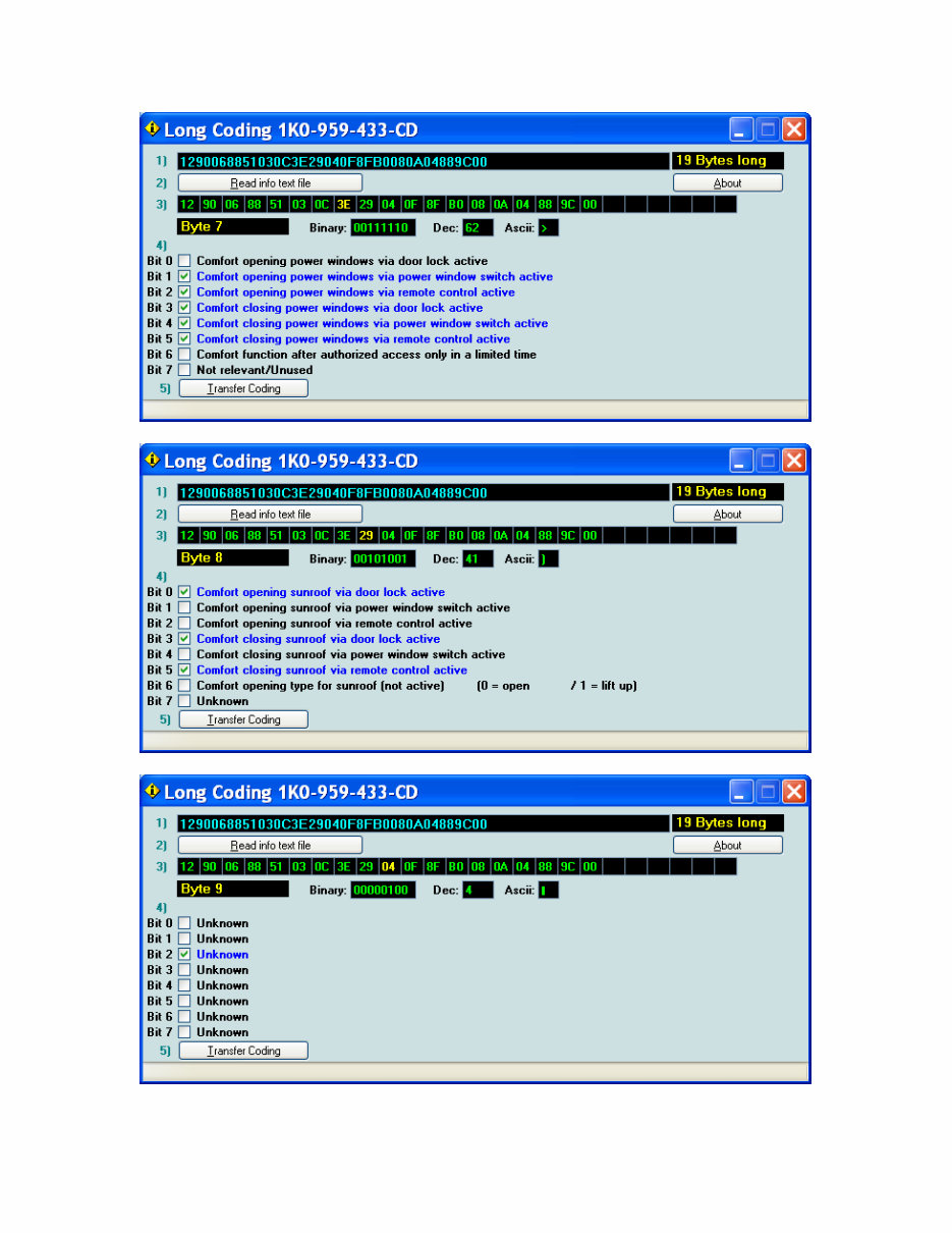 VW GOLF MKV MK5 VAG COM EXTRA INFO TWEEKS MODS TRICKS Manual preview img 10