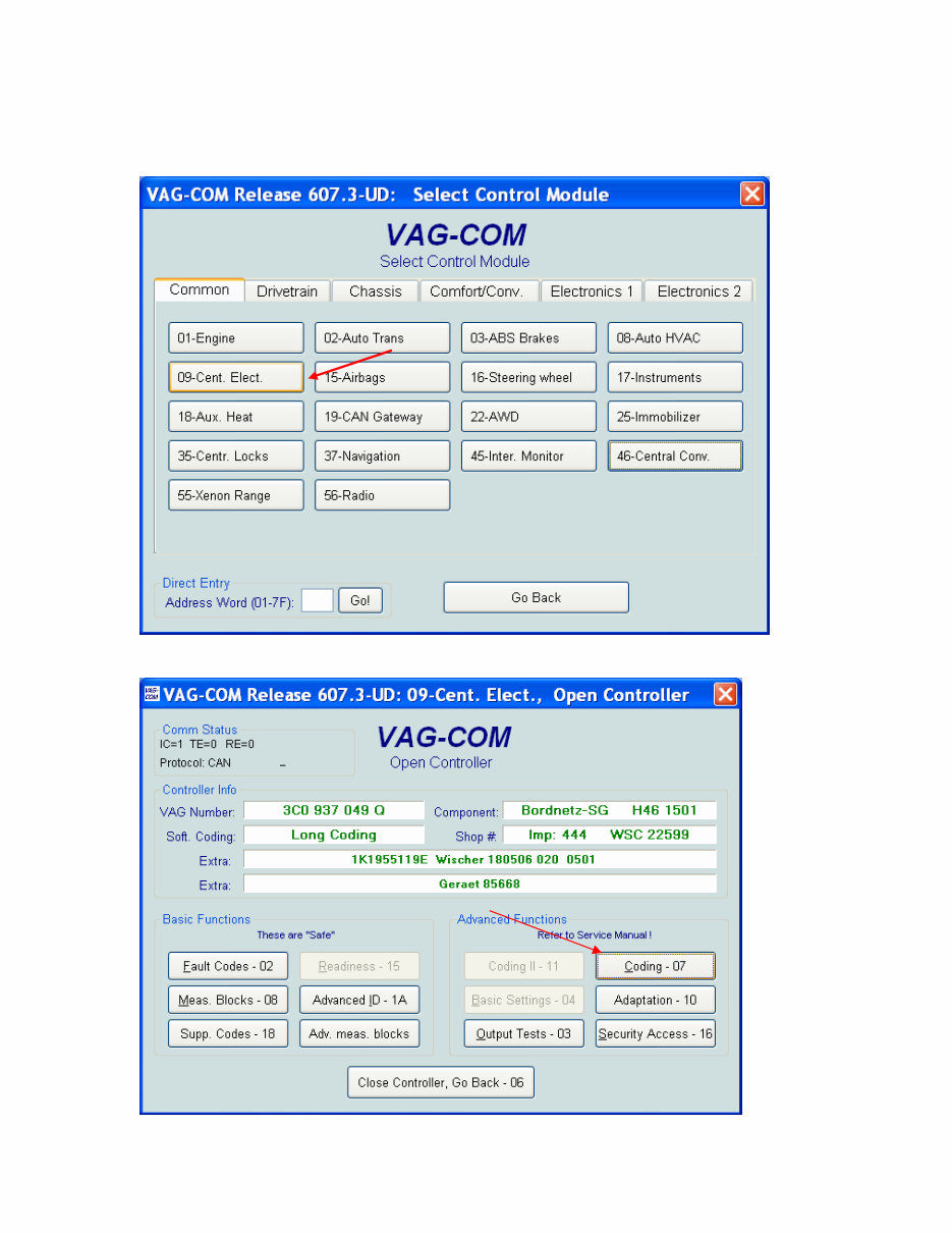 VW GOLF MKV MK5 VAG COM EXTRA INFO TWEEKS MODS TRICKS Manual preview img 3