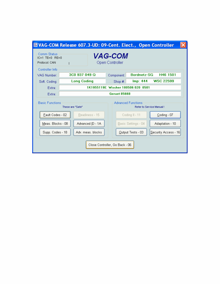 VW GOLF MKV MK5 VAG COM EXTRA INFO TWEEKS MODS TRICKS Manual preview img 5