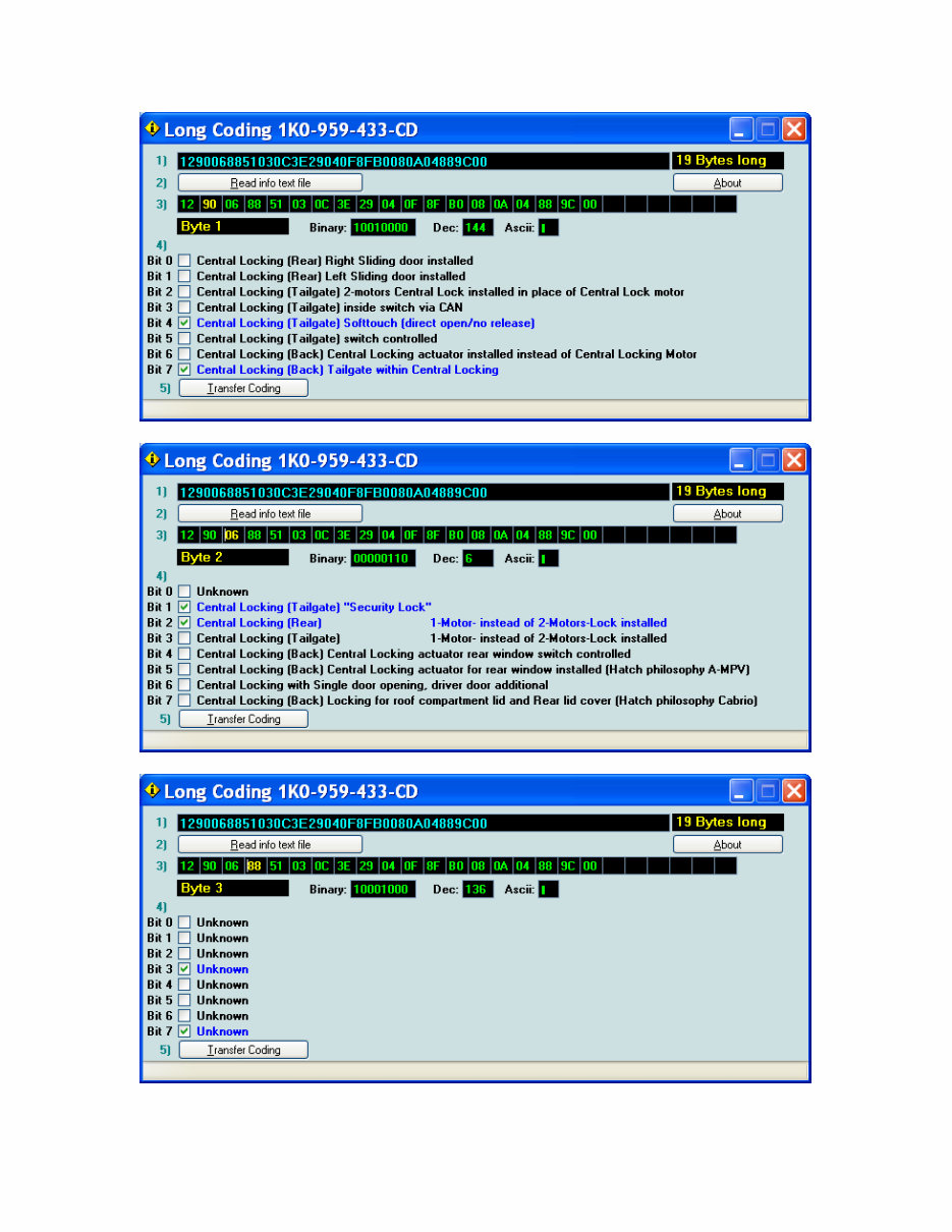 VW GOLF MKV MK5 VAG COM EXTRA INFO TWEEKS MODS TRICKS Manual preview img 8