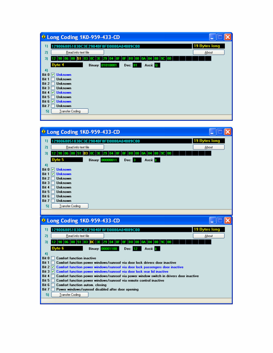 VW GOLF MKV MK5 VAG COM EXTRA INFO TWEEKS MODS TRICKS Manual preview img 9