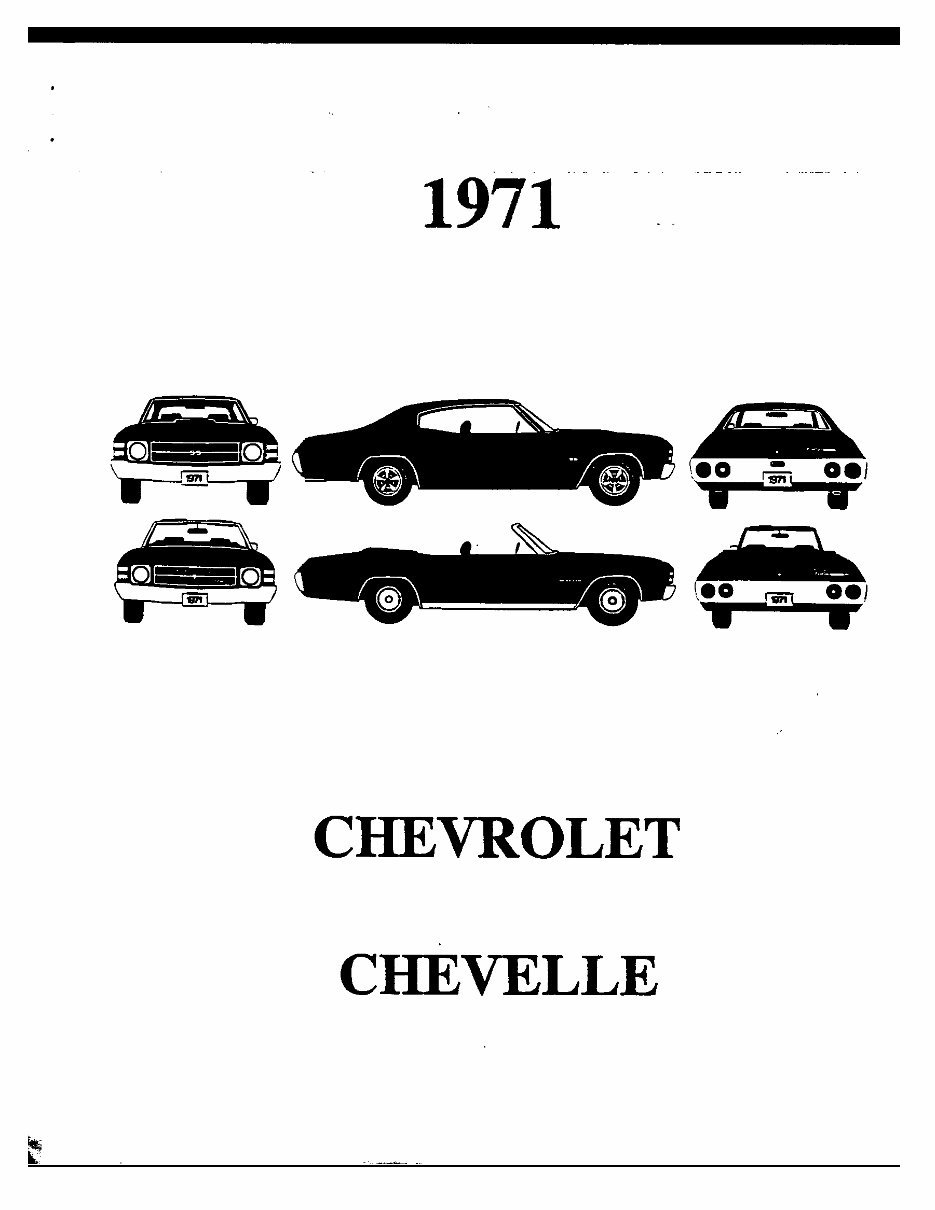 1968-1972 Chevrolet Chevelle Service & Repair Manual preview img 2
