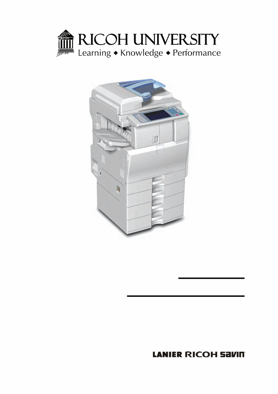 RICOH Aficio MP C2051, Aficio MP C2551 Service Repair Manual + Parts Catalog preview img 1