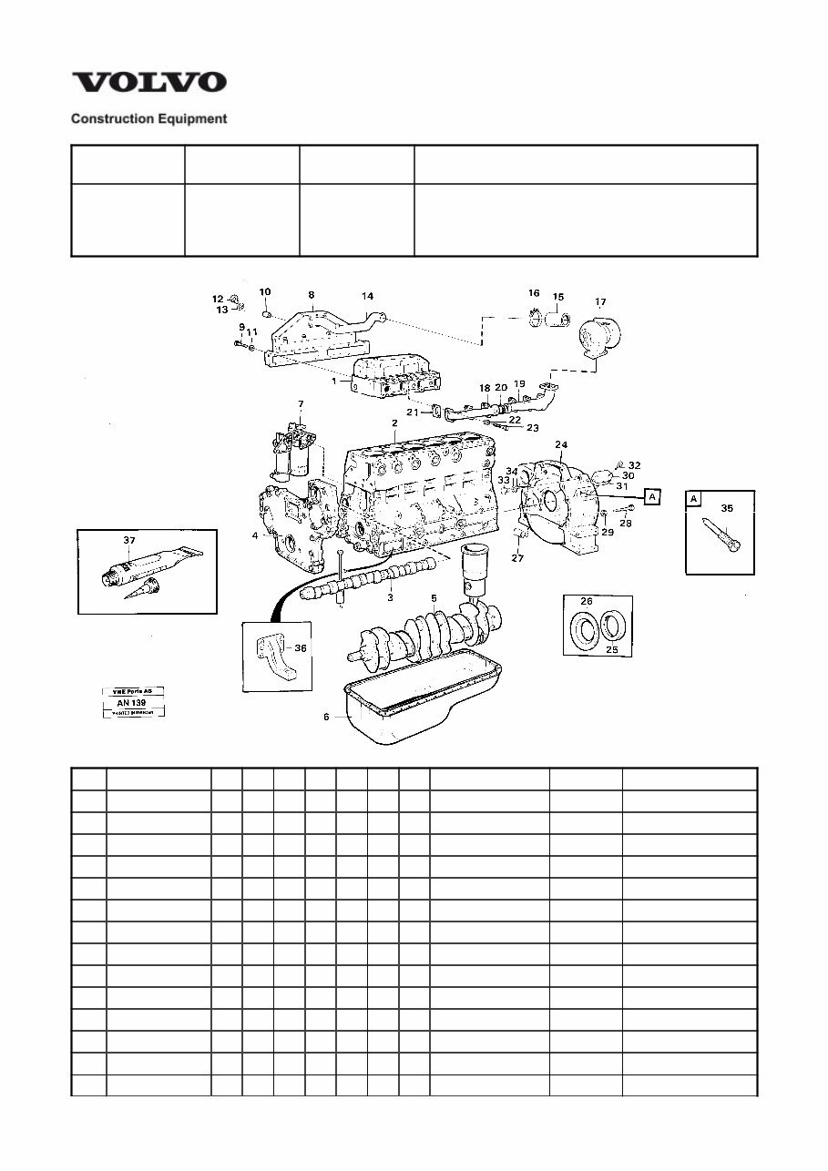 Volvo L90C OR Wheel Loader Service Parts Catalogue Manual INSTANT (SN: 36001-36023, 70060-80000) preview img 5