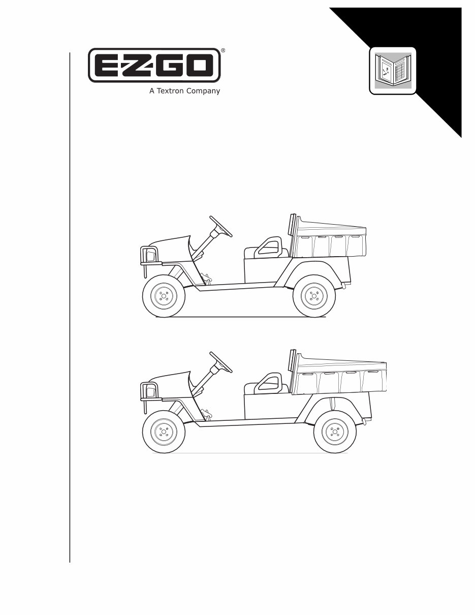 EZGO ST 350 JAC 3500 Gas UTILITY Vehicle Service Repair Manual 2006-2012 preview img 1