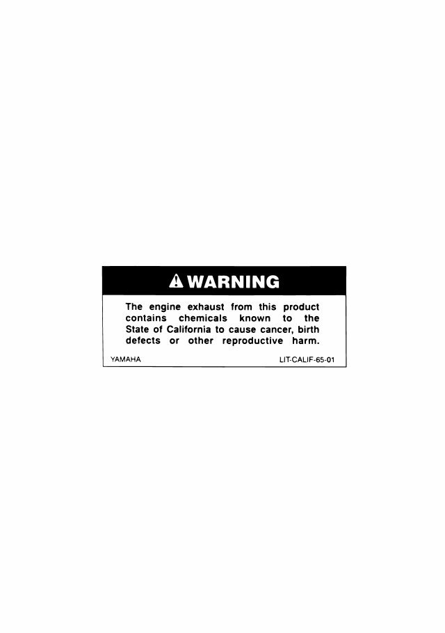 YAMAHA GeneratorS YG6600DE Owners Manual preview img 2