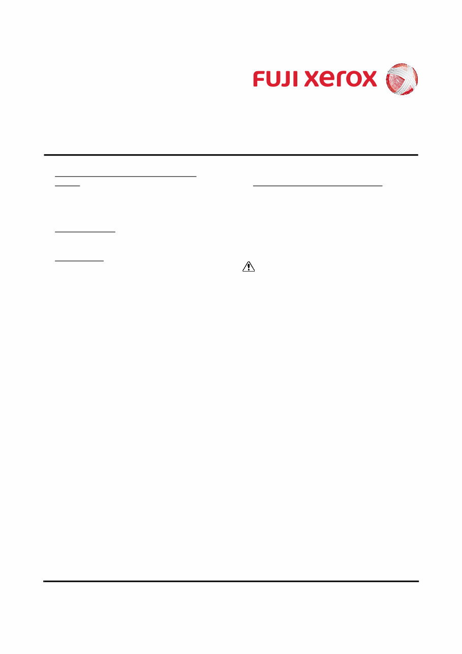 Fuji Xerox DocuPrint M205b / M105ab / M105b / P205b / P105b Color Laser Printer Service Repair Manual preview img 3