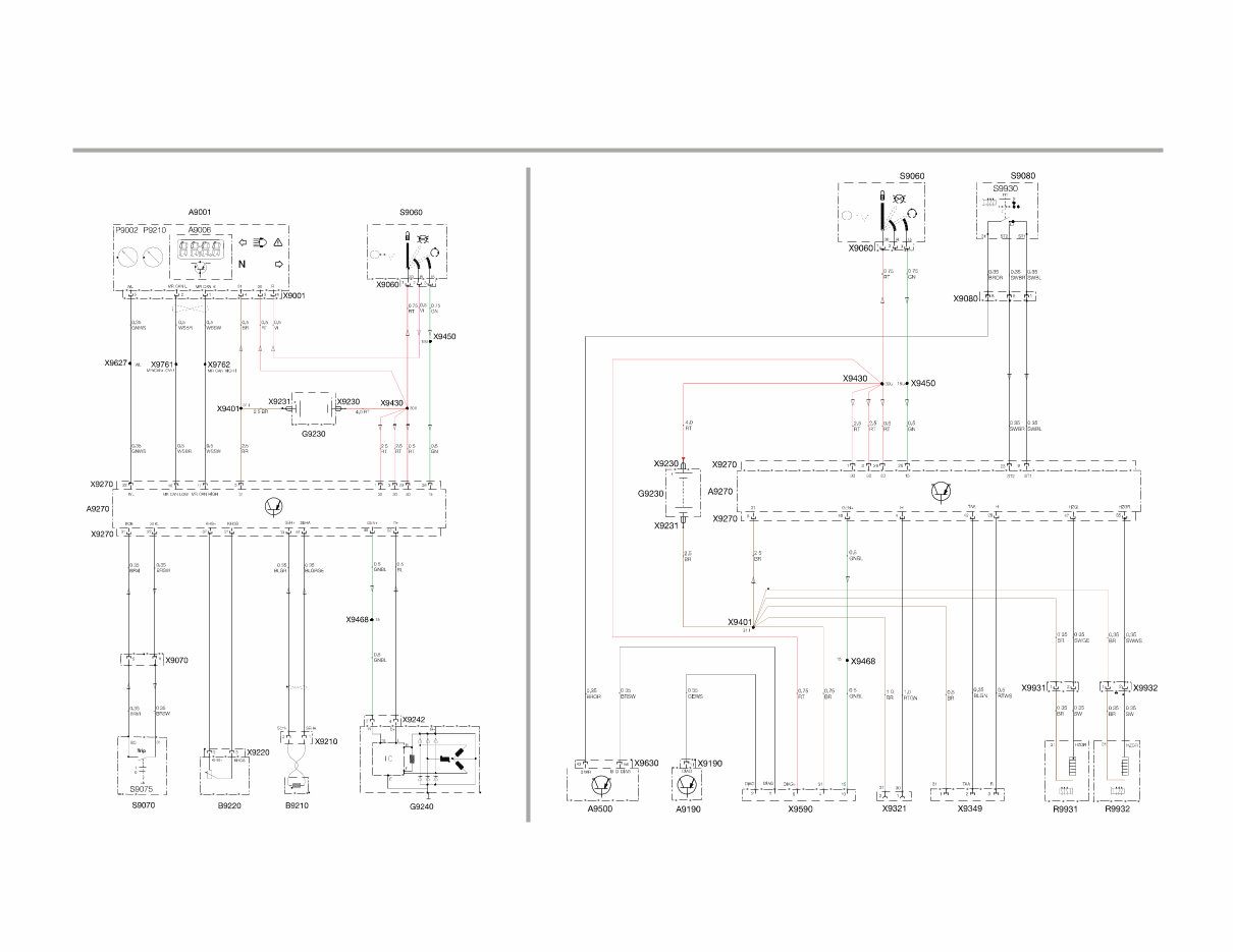 2013-2016 BMW R 1200 GS Electrical Wiring Diagrams Manual preview img 7