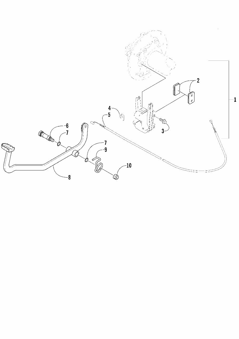 2004 Arctic Cat ATV 400 Manual Transmission 4X4 FIS Cat Green Parts Catalog preview img 3