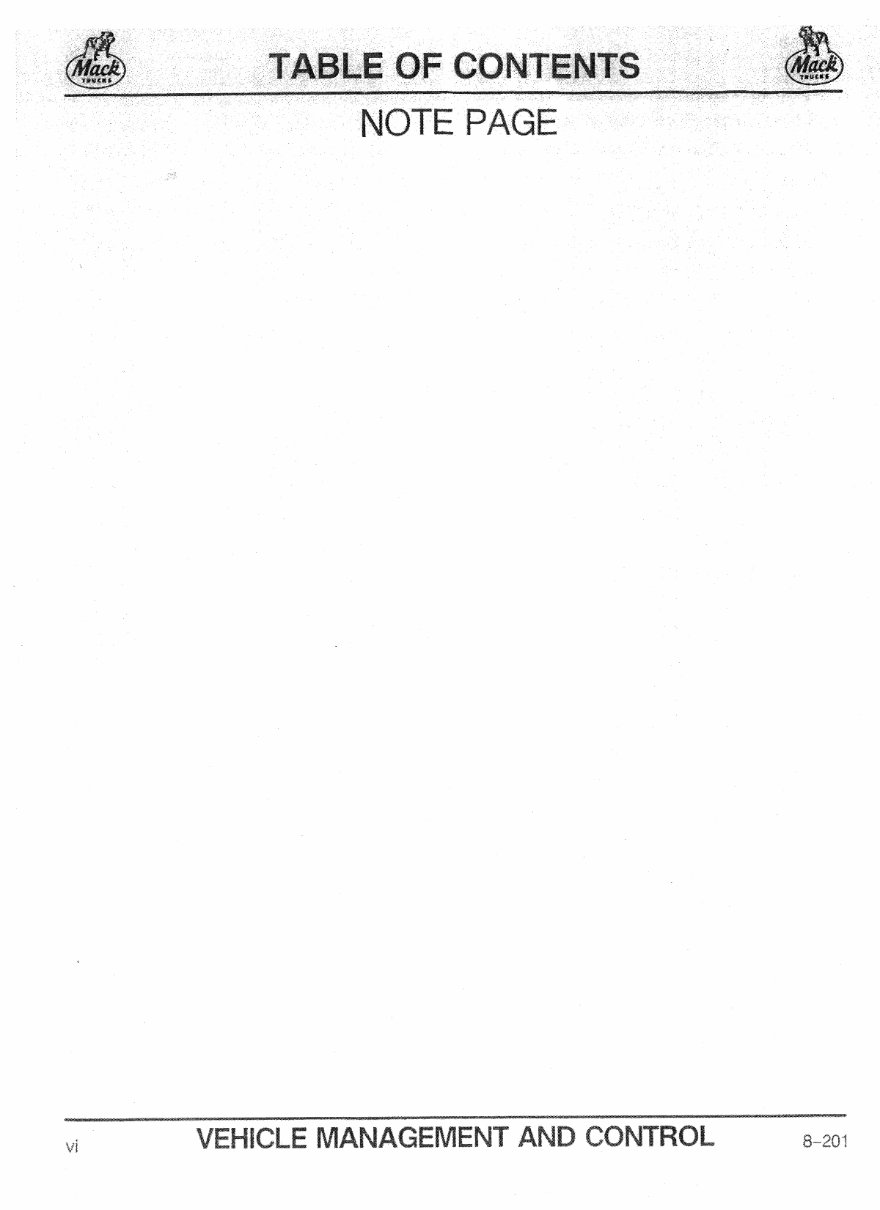 Mack Vmac I V-mac 1 Service Manual preview img 7
