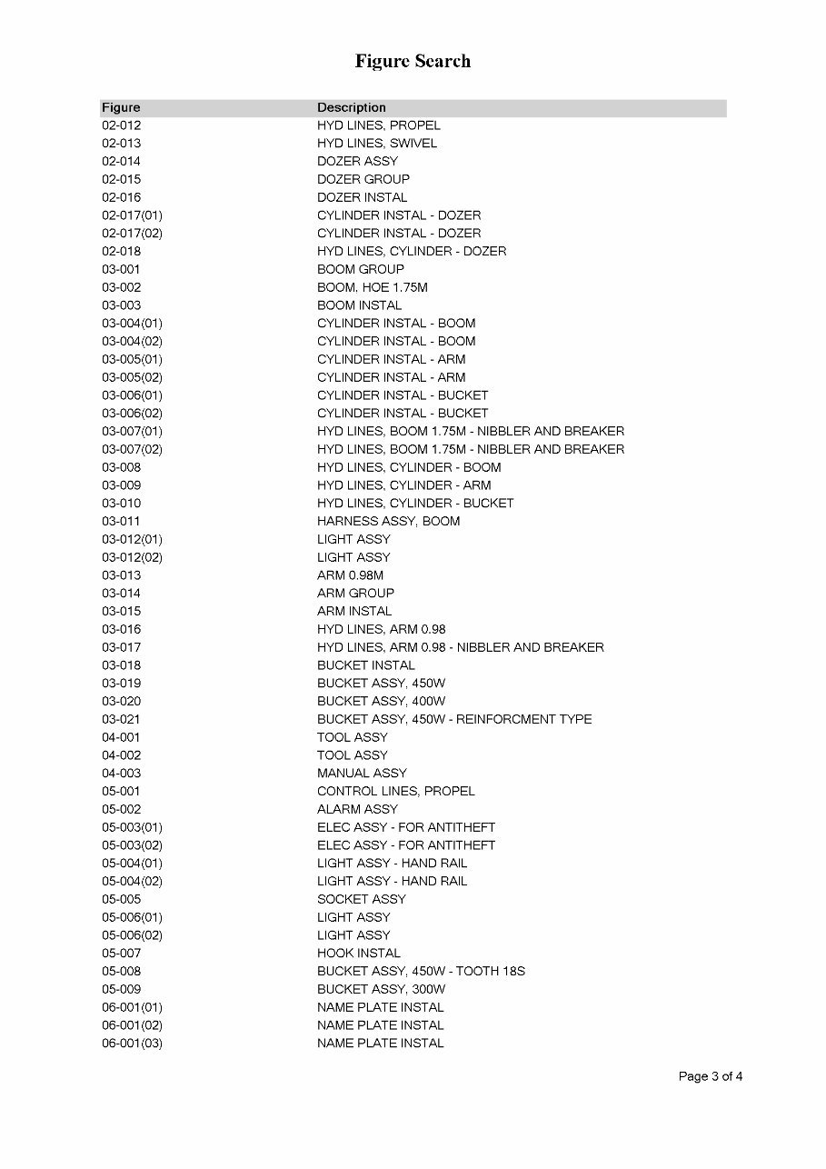 KOBELCO SK17SR-3 Excavator Parts Catalog Manual preview img 4