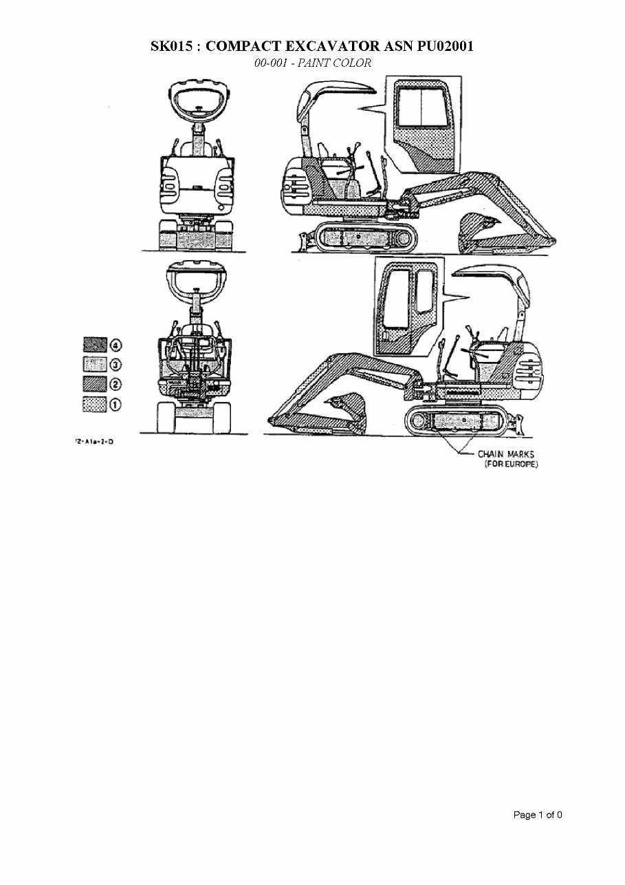 KOBELCO SK015 Excavator Parts Catalog Manual preview img 5