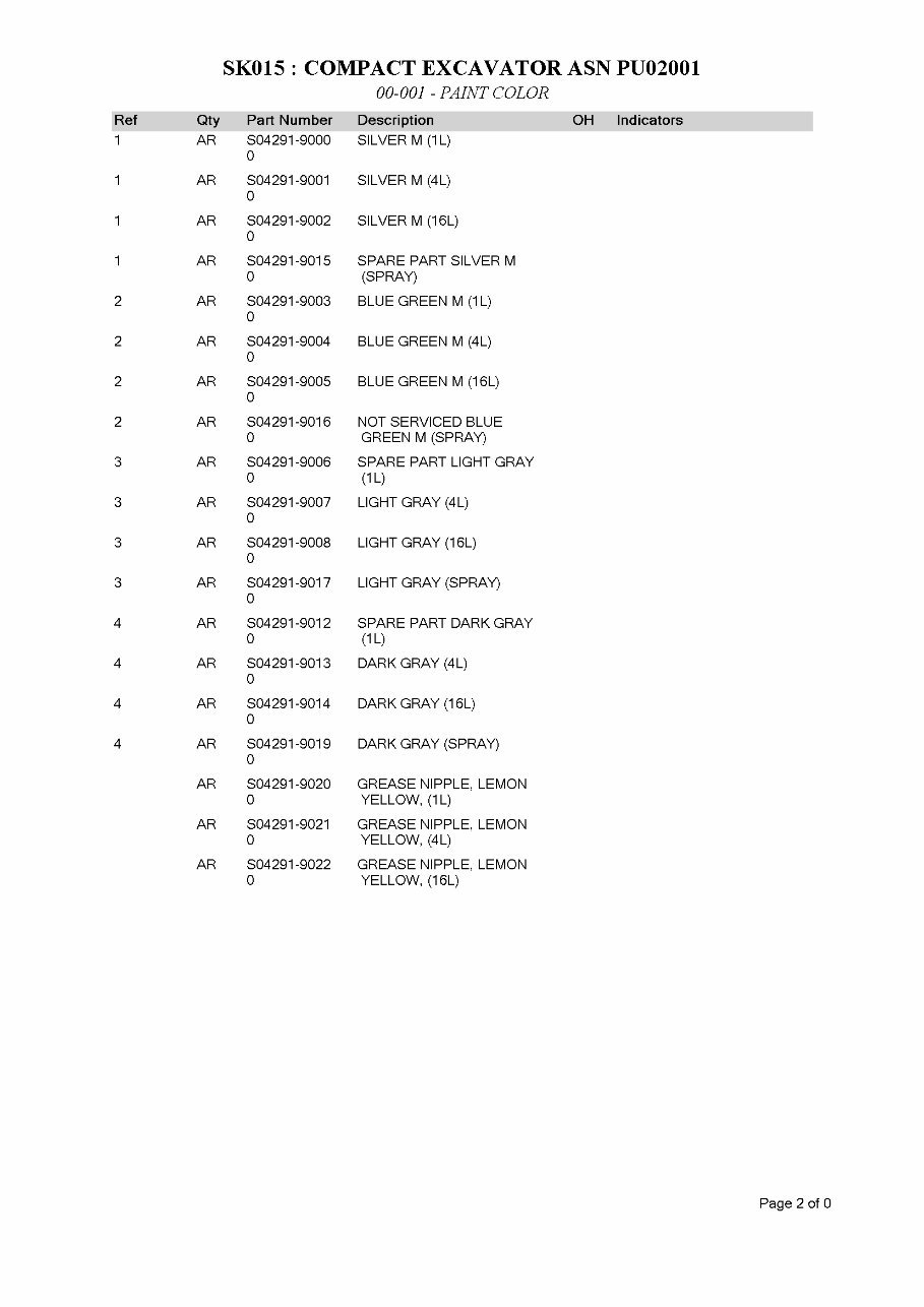 KOBELCO SK015 Excavator Parts Catalog Manual preview img 6