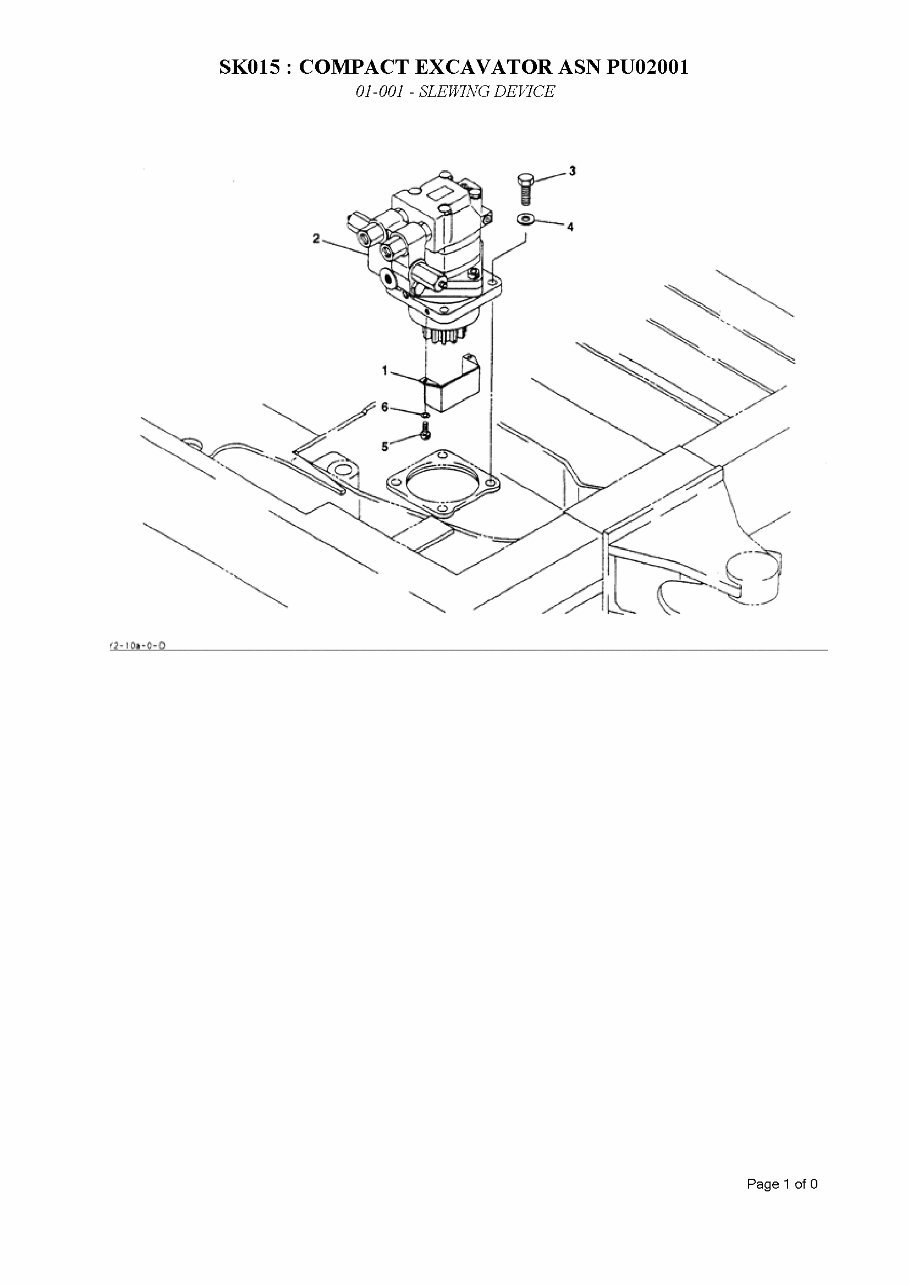 KOBELCO SK015 Excavator Parts Catalog Manual preview img 9