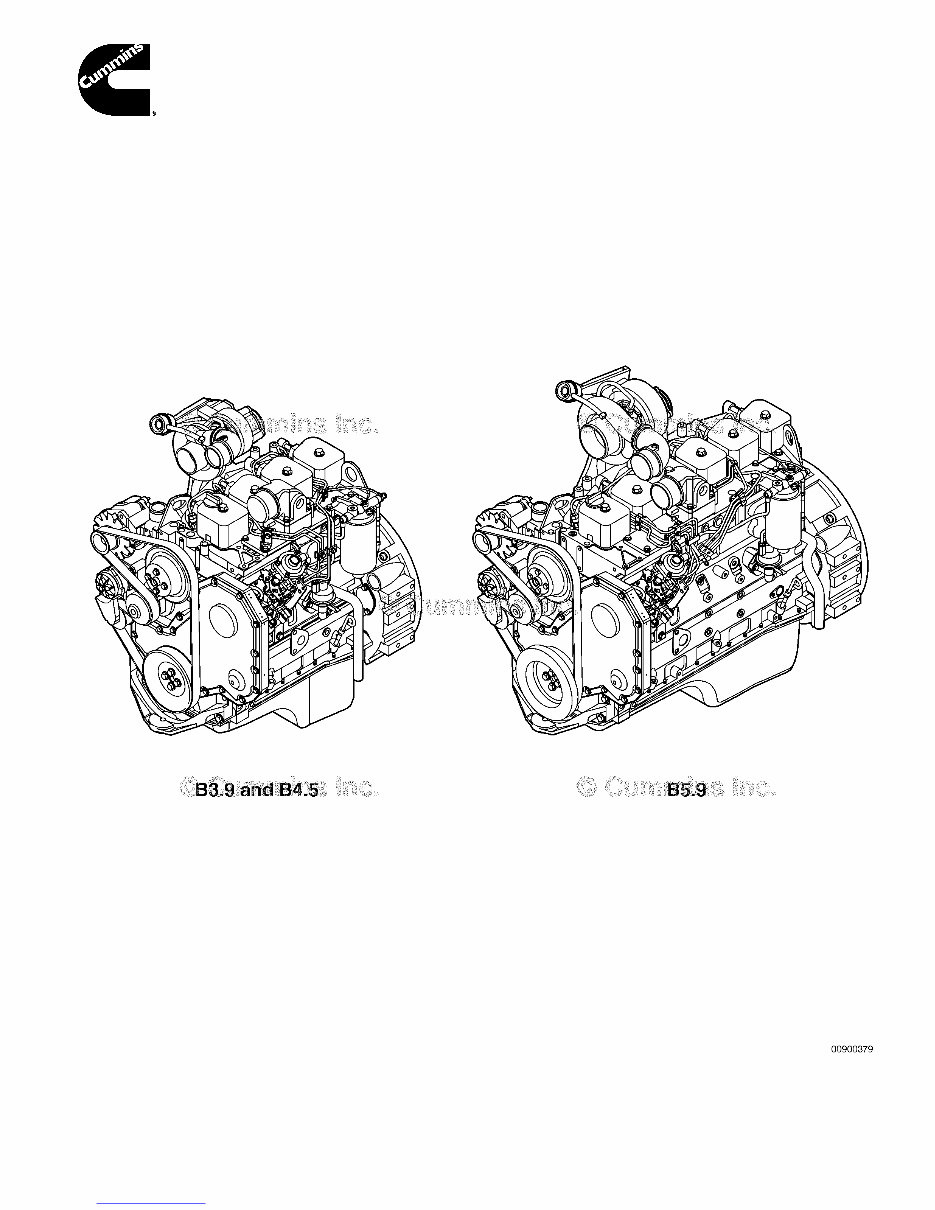 CUMMINS Industrial B3.9, B4.5, and B5.9 Series Engines Operation & Maintenance Manual preview img 2
