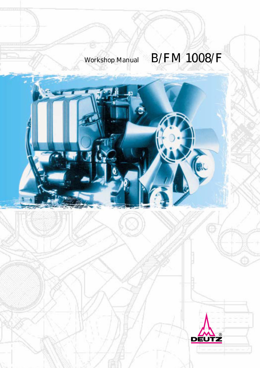 Deutz F4M 1008 Engine Workshop Service Manual for Repair preview img 1