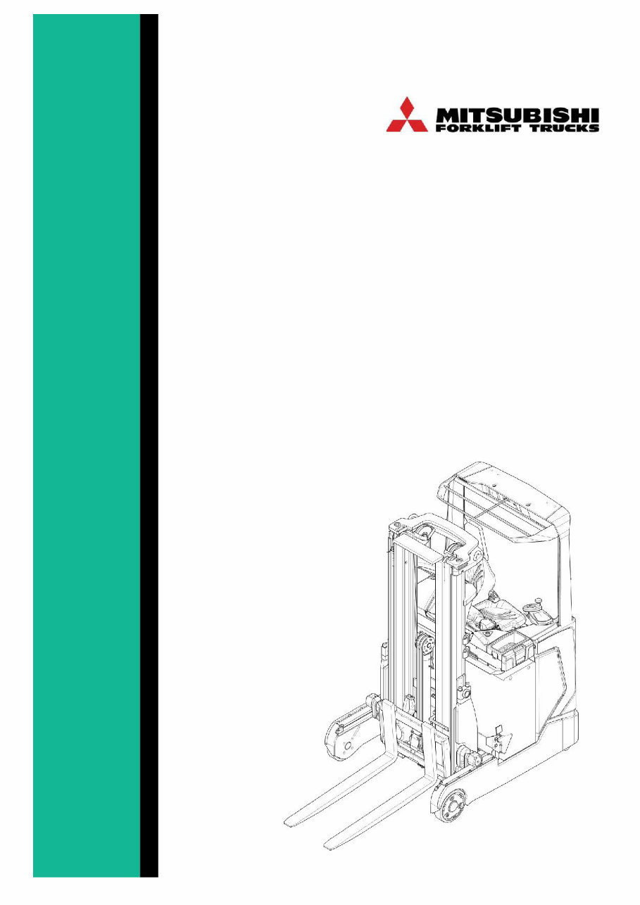 Mitsubishi Reach Truck RB14N2, RB16N2, RB20N2, RB25N2 (H)(S)(C)(X) Workshop Service Manual preview img 1