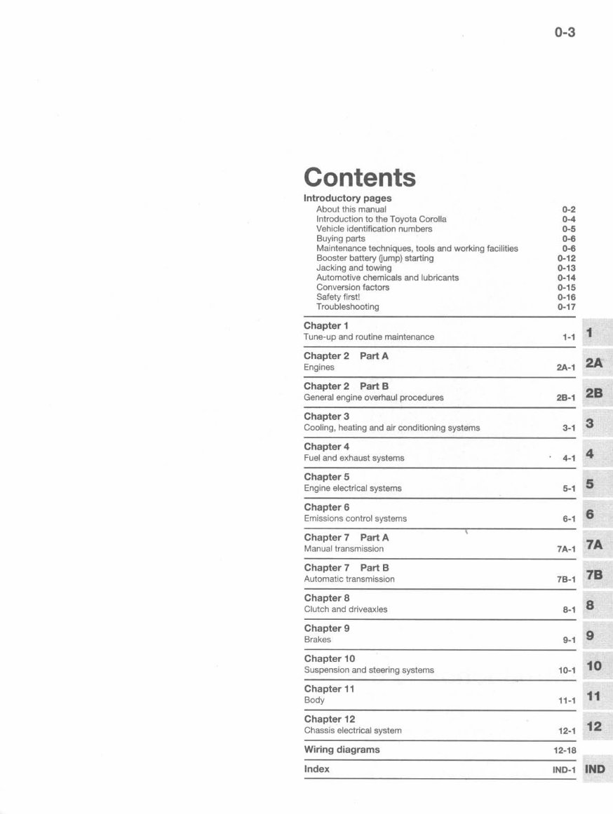 1984-1992 Toyota Corolla Service & Repair Manual preview img 4